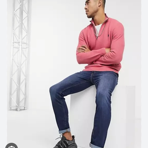 Polo 1/4 zip pullover - Picture 1 of 7